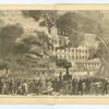 The great conflagration in New York City, July 13 - total destruction of Barnum's Museum with its millions of rare and wonderful curiosities
