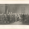 M. Gerard the French Minister, introduced to the Continental Congress, 1778