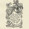 Arms of David Brearly from a bookplate