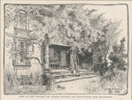 House of John Bartram, the colonial botanist and agriculturist, near Philadelphia