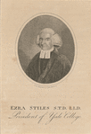Ezra Stiles S.T.D., L.L.D. president of Yale College