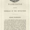 Medallion with profile of Washington]