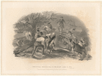 Fortifying Breed's Hill in the night June 16 1775