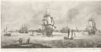 A view of Charles Town, the capital of South Carolina, in North America.