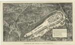 Diagram of the Battle of King's Mountain.