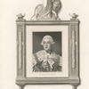 George III? in decorative frame.