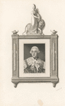 George III? in decorative frame.