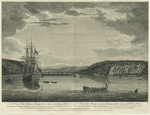 A view of Cape Rouge or Carouge, nine miles above the City of Quebec on the north shore of the River St. Laurence....