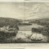 A view of Miramichi, a French settlement in the Gulf of St. Laurence, destroyed by Brigadier Murray detached by General Wolfe for that purpose, from the Bay of Gaspe.