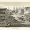 View of Market Slip taken from the corner of Cherry St. 1859
