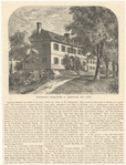 Washington's headquarters at Morristown, New Jersey