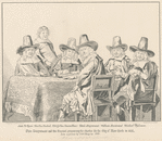 Peter Stuyvesant and his counsel preparing the charter for the city of New York in 1652