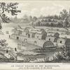 An Indian village of the Manhattans, prior to the occupation of the Dutch