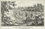 An Indian village of the Manhattans, prior to the occupation of the Dutch