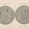 The great seal of New England from 1686 to 1689