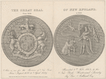 The great seal of New England from 1686 to 1689