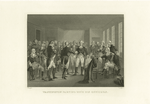 Washington parting with his officers