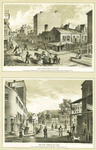 The Five Points in 1859 : crossing of Baxter (late Orange) Park (late Cross) and Worth (late Anthony) Sts. ; The Five Points in 1859 : view taken from the corner of Worth and Little Water St.