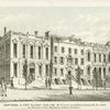 New York & City Banks and the McEvers mansion, Wall St. in 1800 the residence of Gen. Knyphausen during the Revolution