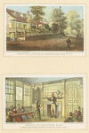 Somerindyke estate on Bloomingdale Road, near 75th St.; Interior of Somerindyke House, in which Louis Philippe (late king of the French) taught school