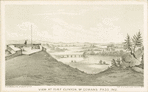 View at Fort Clinton, McGowan's Pass 1812