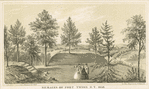 Remains of Fort Tryon N.Y. 1858