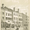 Bourne's store Broadway near Franklin St. N.Y.