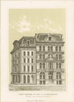 View corner of Ann St. & Broadway (former site of Barnum's Museum)