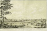 View of the City of New York in 1792 drawn by an officer of the French fleet driven into New York harbor by the British fleet