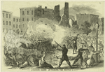 Provost Guard attacking the rioters