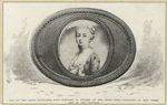 Top of the Izard snuff-box, with portrait of Mrs. Izard (Miss Delancey)