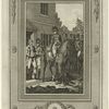 The American General Lee taken prisoner by Lieutenant Colonel Harcourt of the English Army, in Morris Country [sic], New Jersey, 1776