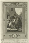 The American General Lee taken prisoner by Lieutenant Colonel Harcourt of the English Army, in Morris Country [sic], New Jersey, 1776
