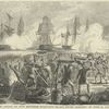 The attack on Fort Moultrie, Sullivan's Island, South Carolina, on June 28, 1776.