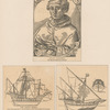 Jovius' Columbus ; The Santa Maria ; Original rig of the Nina and the Pinta.