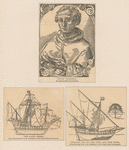 Jovius' Columbus ; The Santa Maria ; Original rig of the Nina and the Pinta.