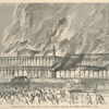 Destruction of the New York Crystal Palace by Fire, October 5, 1858