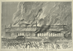 Destruction of the New York Crystal Palace by Fire, October 5, 1858