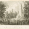 The park fountains & City Hall N.Y.