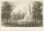 The park fountains & City Hall N.Y.