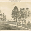Harris' Point (Horen's Hook 1776) Wards Island and Hellgate, 1859