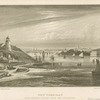 New York Bay from Staten Island near the lighthouse