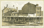 Brooks Clothing Store, Catharine St. N.Y. 1845