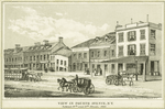 View in Fourth Avenue N.Y. between 10th and 11th Streets, 1861