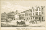 View in Fourth Avenue N.Y. between 10th and 11th Streets, 1861