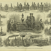 Our volunteer fire department, a series of illustrations representing the various steam fire-engines now used in New York