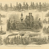 Our volunteer fire department, a series of illustrations representing the various steam fire-engines now used in New York