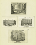 Holt's Hotel, New York; St. Nicholas Hotel; Southern Hotel; LaFarge Hotel