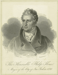 The honorable Philip Hone, mayor of the City of New York in 1826