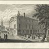 View of the Old City Hall, Wall St. in the year 1789